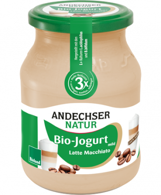 Joghurt Latte Macchiato im Glas (500gr)